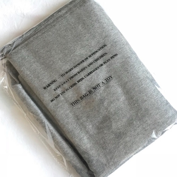 rag and bone Italian Cashmere Poncho with Fringe-Trim GREY one size shawl wrap - Picture 4 of 5